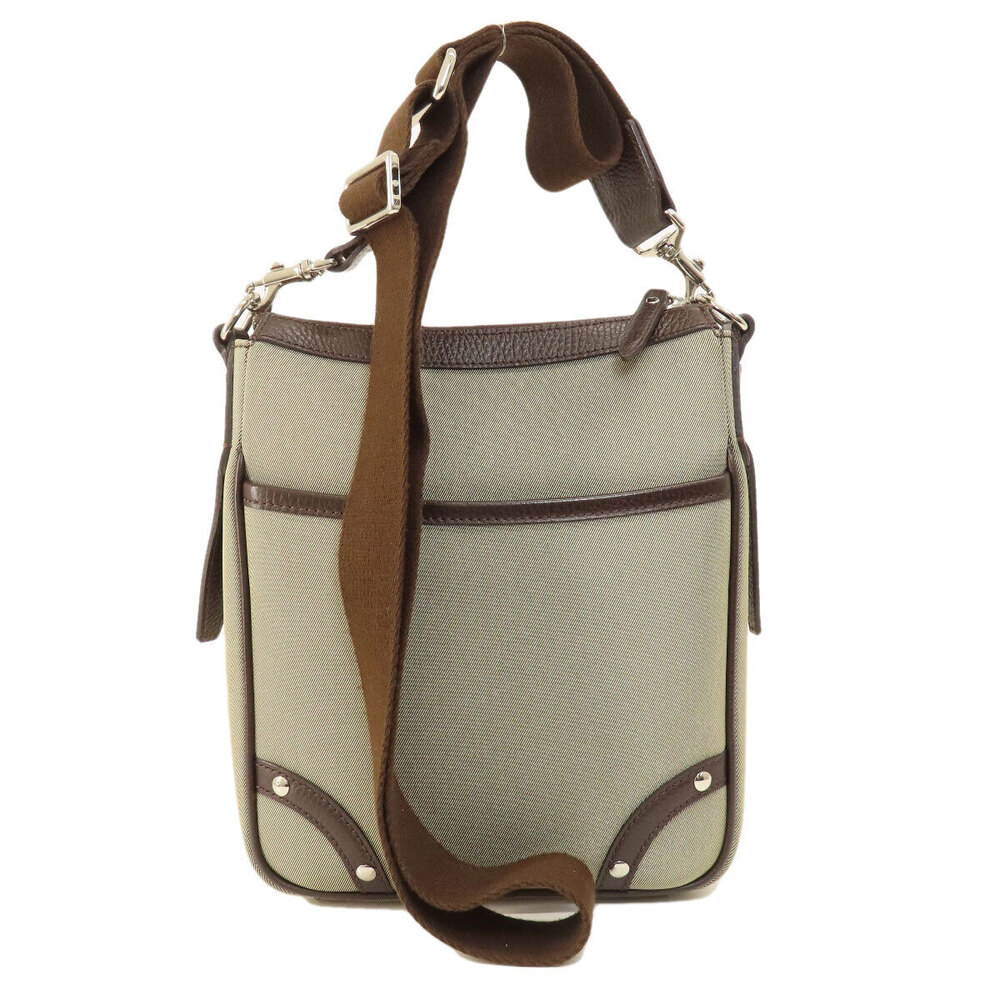 Burberry Bag Shoulder Canvas Nova Check Black